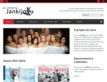 Tablet Screenshot of jankijou.com